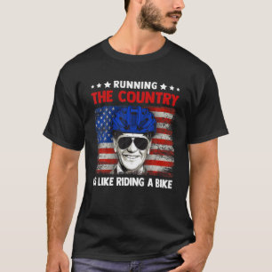 Camiseta Correr O País É Como Andar De Bicho