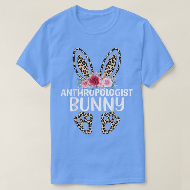 Camiseta Correspondência com a curiosa antropóloga de coelh (Frente do Design)