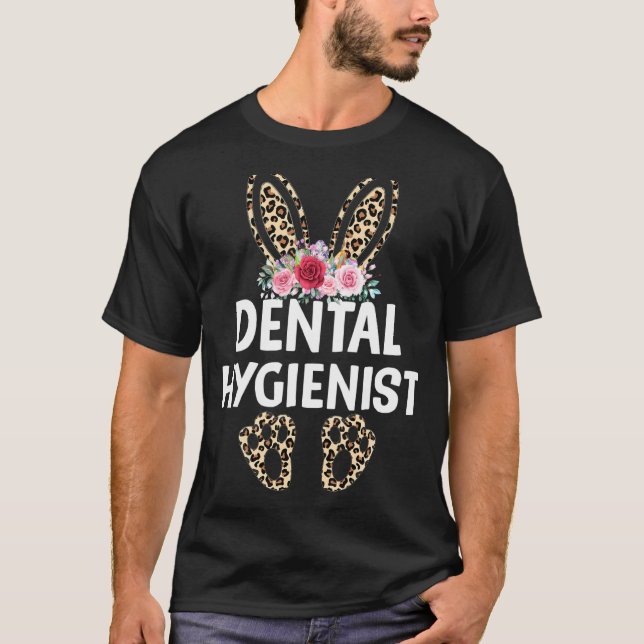 Camiseta Correspondência com a Impressão Leopardo - Higieni (Frente)