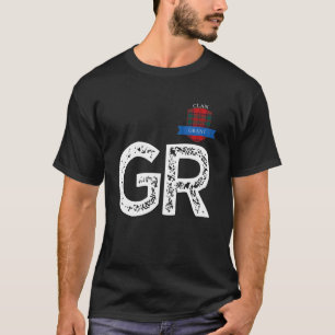 Camiseta Correspondência da Família Clan Grant G e R