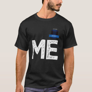 Camiseta Correspondência da Família Clan Home M e E