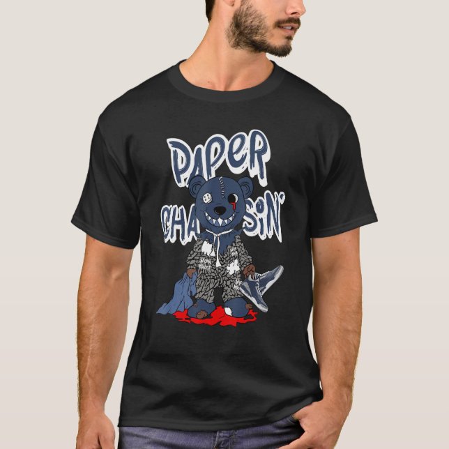 Camiseta Correspondência de 3s retrorreflectores de papel (Frente)