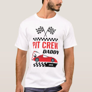 Camiseta Correspondência de aniversário de pai de pilotagem
