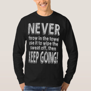 Camiseta Correspondência De Boxing Nunca Joga Na Competição