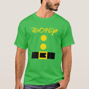 Camiseta Correspondência de Cor do Figurino do Dwarf do Ha