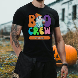 Camiseta Correspondência de Cuta da Tripulação Boo