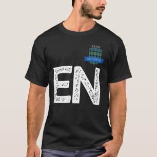Camiseta Correspondência de Família Clan MacEwen E e N