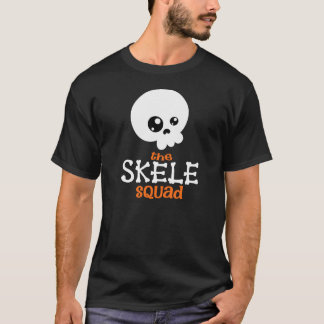 Camiseta Correspondência de Família de Halloween de Esquele