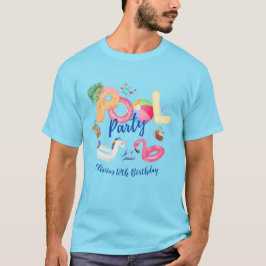 Camiseta Correspondência de Família de piscinas