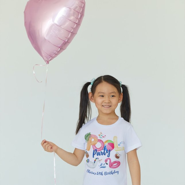 Camiseta Correspondência de Família de piscinas (Criador carregado)