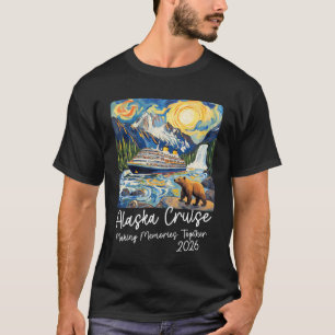 Camiseta Correspondência de Família e Amigos do Alasca C