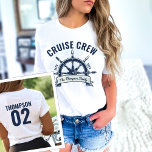 Camiseta Correspondência De Férias De Cruzeiro Ou Da Famíli<br><div class="desc">Coloque a vela em estilo com a "Camisa-T de Combinação de Férias Personalizadas ou da Família Lago" - uma adição versátil e personalizada ao seu armário de férias. Quer você esteja cruzando no mar aberto ou relaxando perto do lago, estas camisas são projetadas para adicionar um toque náutico e criar...</div>