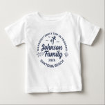 Camiseta Correspondência de Grupo de Férias de Praia da Fam<br><div class="desc">Torne as suas férias de praia da família personalizada inesquecíveis com esta camiseta personalizada de grupo de viagem da família! Esta camiseta é ideal para getaways de verão e fotos em grupo.</div>
