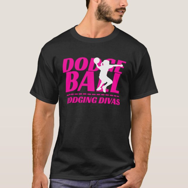 Camiseta Correspondência de Nomes da Equipe de Torneio Dodg (Frente)