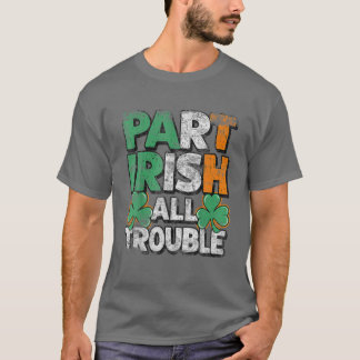 Camiseta Correspondência de Peça Irlandesa Todo o Dia de Sã