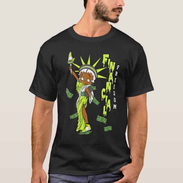 Camiseta Correspondência de Volt 1 s do OG de Liberdade Fin (Frente)