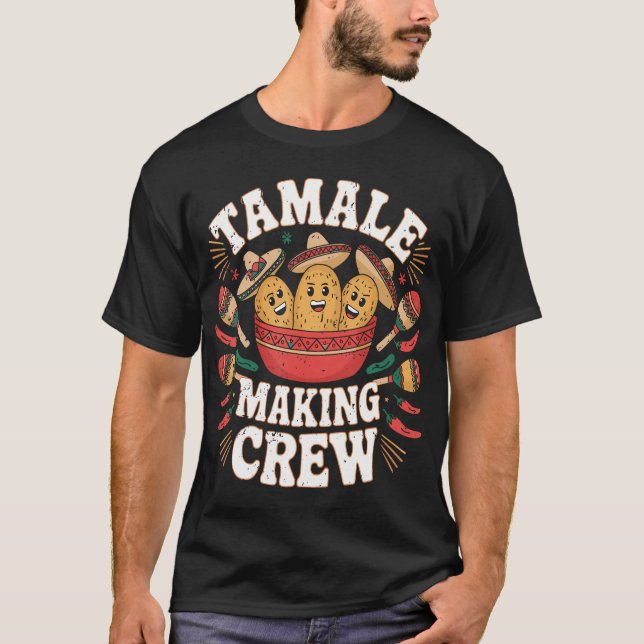 Camiseta Correspondência Engraçado com a Família de Tripula (Frente)