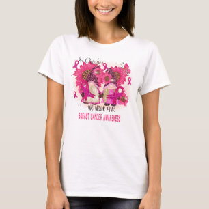 Camiseta correspondência entre a esposa do cancer do peito