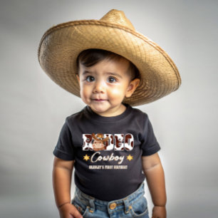 Camiseta Correspondência entre o padrão das vacas do Cowboy