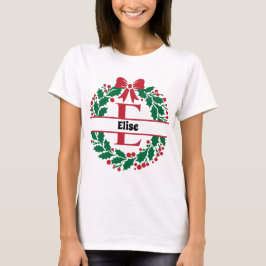 Camiseta Correspondência Familiar da Frota de Natal E