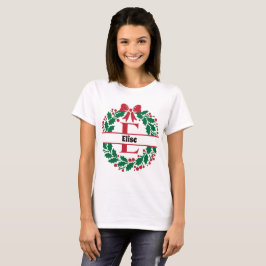Camiseta Correspondência Familiar da Frota de Natal E