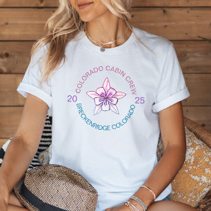 Camiseta Correspondência Familiar de Vacinas do Colorado Ro