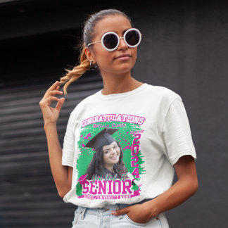 Camiseta Correspondência Personalizada da Família de Gradua