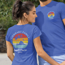 Camiseta Correspondência Retroativa de Reunião do Cruise de