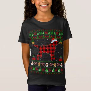 Camiseta Correspondência Xadrez Buffalo Feia Labrador Cacho