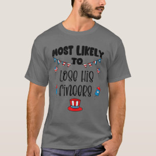 Camiseta Correspondente A 4 De Julho Mais Provável Para Per