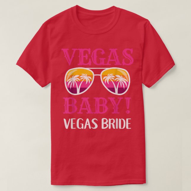 Camiseta Correspondente à Brigada de Casamento de Las Vegas (Frente do Design)