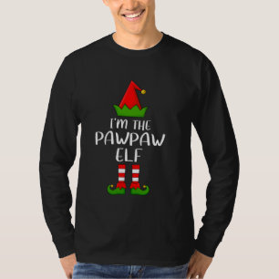 Camiseta Correspondente Grupo Familiar Eu sou o Pawpaw Elf