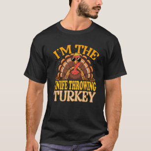 Camiseta Correspondente Sou a Faca Atirando à Turquia