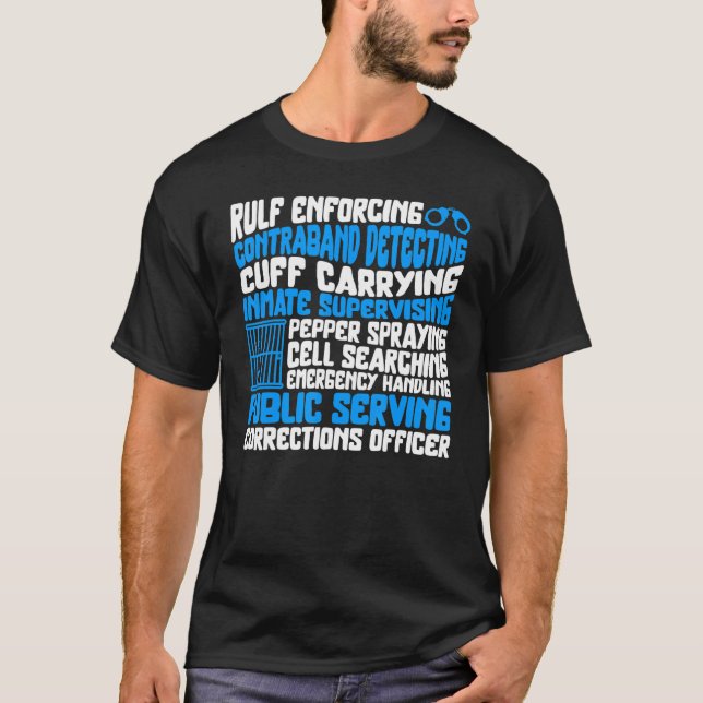 Camiseta Correto Oficial Executando a Resolução das Mãos (Frente)