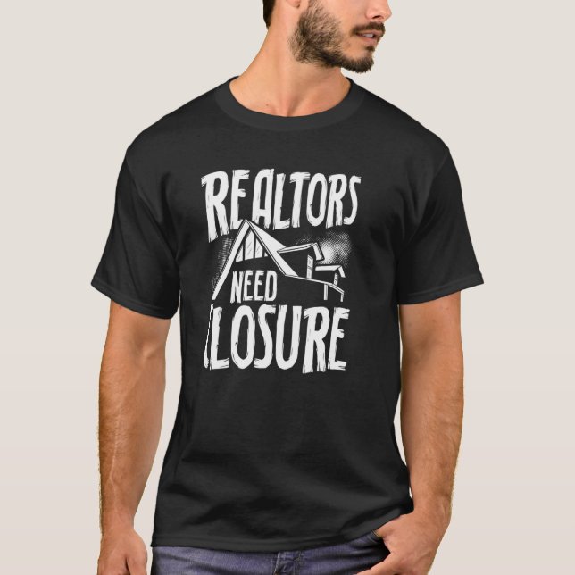 Camiseta Corretores Precisam de Encerramento Corretor (Frente)