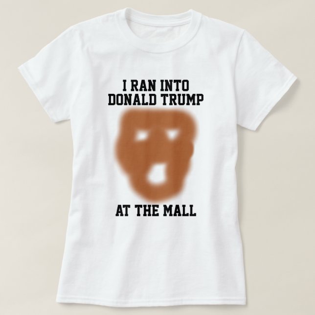Camiseta Correu Para Donald Trump (Frente do Design)
