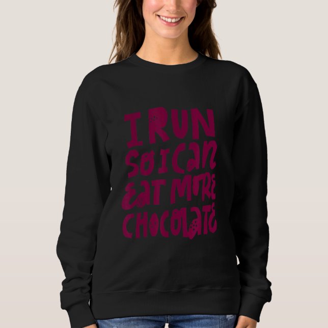 Camiseta Corri Para Comer Mais Chocola (Frente)