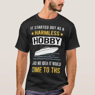 Camiseta Corrida ao largo do hobby sem riscos