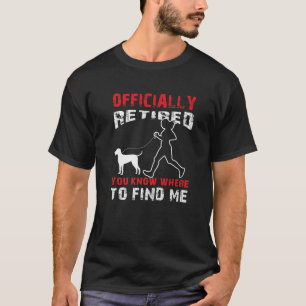 Camiseta Corrida cansada Weimaraner Dog Walker Pet Jogger D