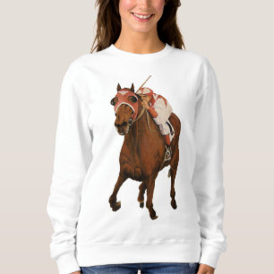 Camiseta Corrida Clássica de Cavalo Sábio Bata o Almirante 