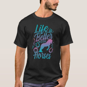 Camiseta Corrida com Cordas de Cavalo Vete