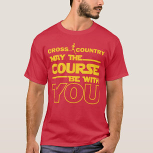 Camiseta Corrida Cross Country Que o percurso esteja com vo
