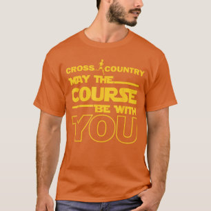 Camiseta Corrida Cross Country Que o Percurso esteja com vo