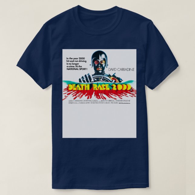Camiseta Corrida da Morte 2000 (Frente do Design)