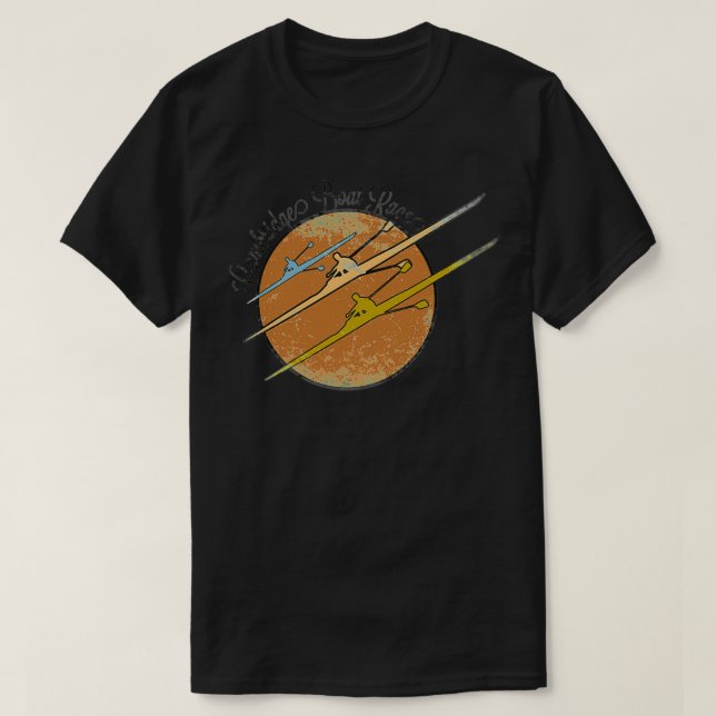 Camiseta Corrida de barco em Cambridge (Frente do Design)