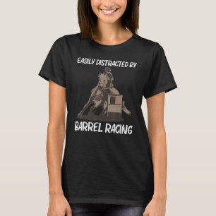 Camiseta Corrida De Barril Legal Para Homens Mulheres Corre
