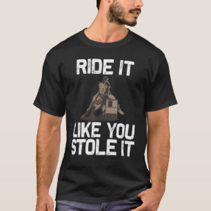 Camiseta Corrida De Barril Legal Para Homens Mulheres Corre