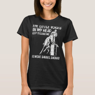 Camiseta Corrida De Barril Legal Para Mulheres Homens Rodei