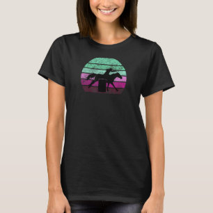Camiseta Corrida de barril - Sobrecarga de Cavalo - Sunset 