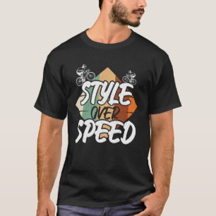 Camiseta Corrida De Bicicletas De Ciclismo Sobre Velocidade